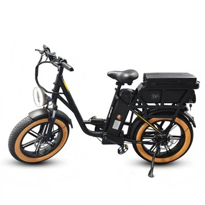 Elektrische racefiets met dikke banden